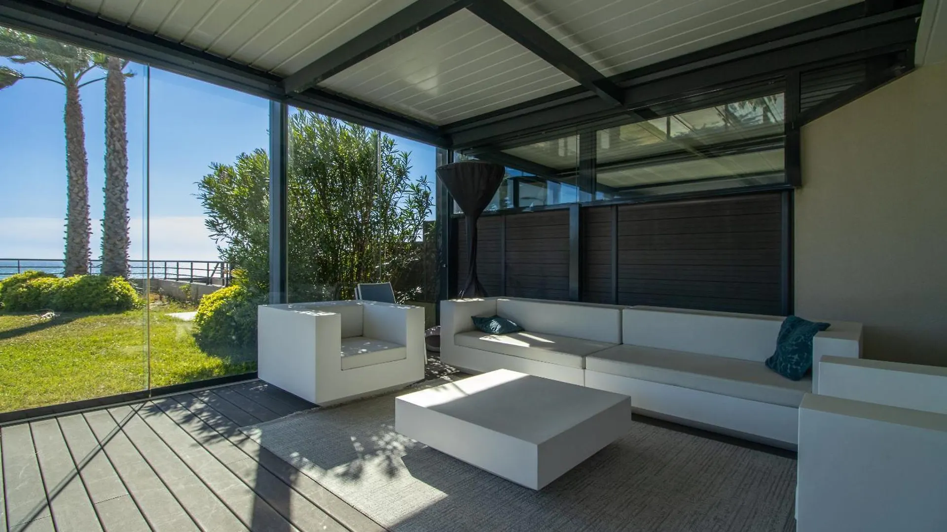 Villa Maison-Appartement La Palmeraie Piscine Et Magnifique Vue Mer Sanary-sur-Mer Frankrijk