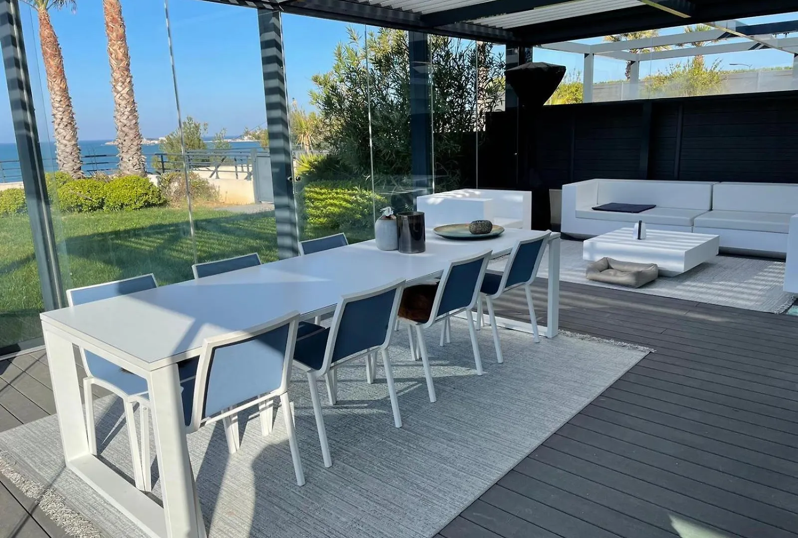 Maison-Appartement La Palmeraie Piscine Et Magnifique Vue Mer Sanary-sur-Mer
