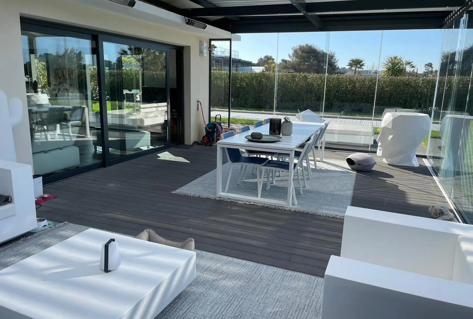 Maison-Appartement La Palmeraie Piscine Et Magnifique Vue Mer Sanary-sur-Mer 0*,